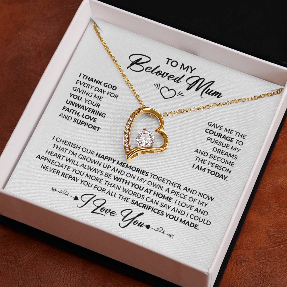 To My Beloved Mum