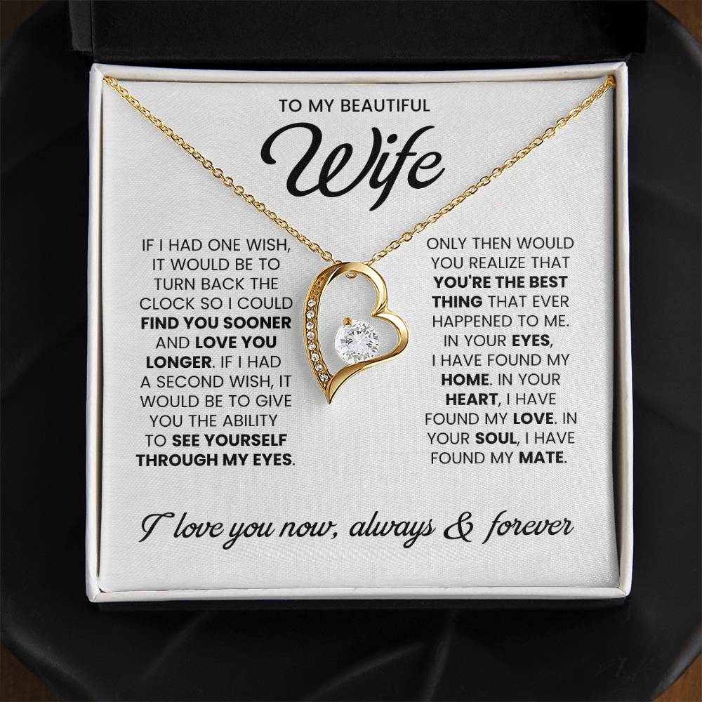 TO MY BEAUTIFUL WIFE