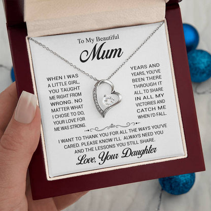 To My Beautiful Mum