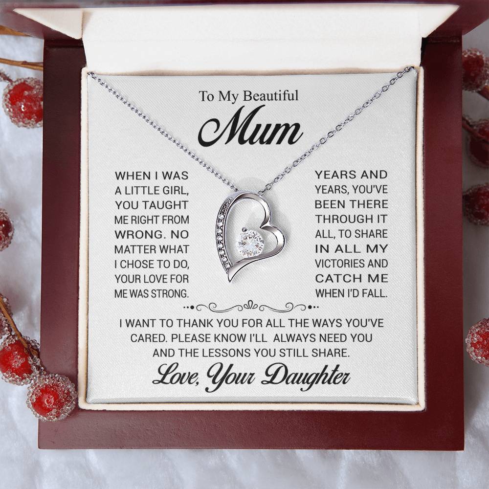 To My Beautiful Mum