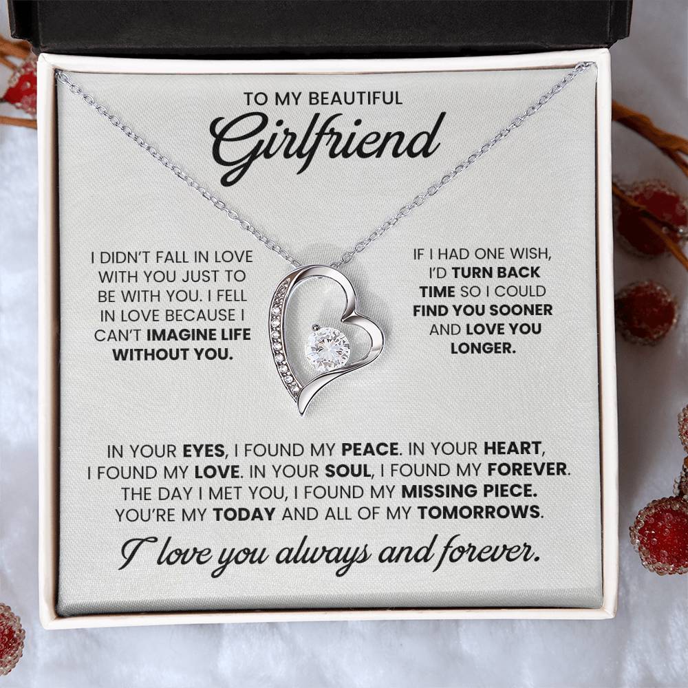 TO MY BEAUTIFUL GIRLFRIEND