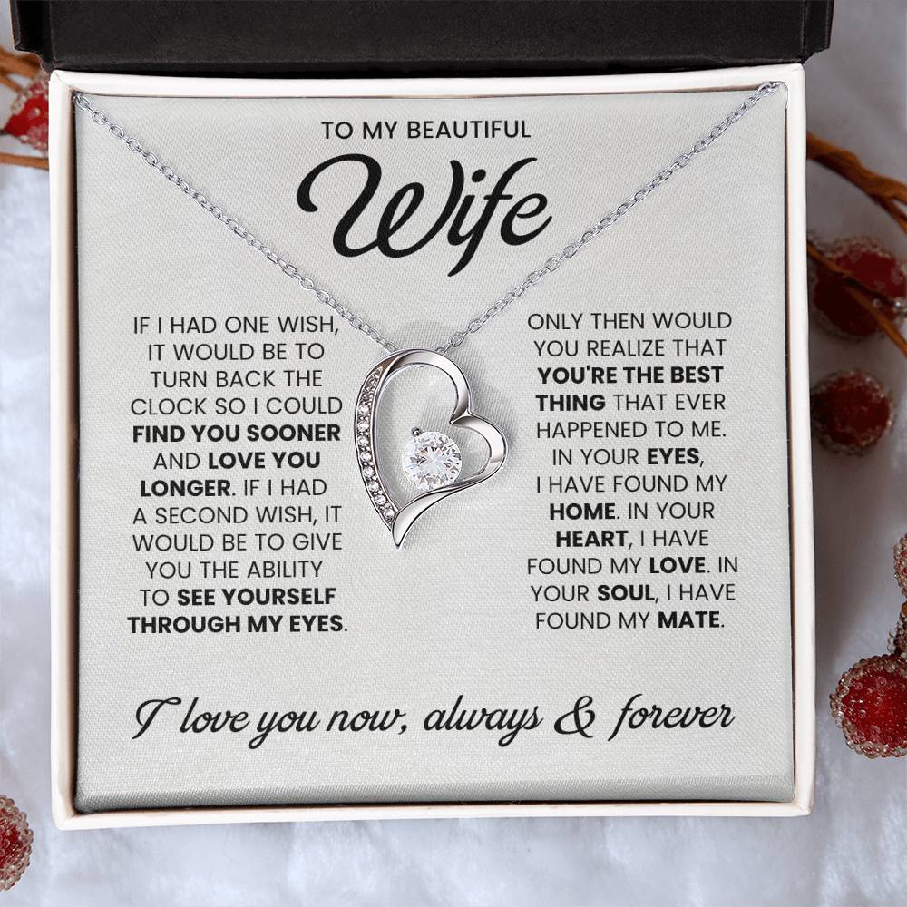 TO MY BEAUTIFUL WIFE