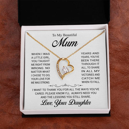 To My Beautiful Mum