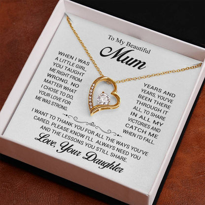 To My Beautiful Mum
