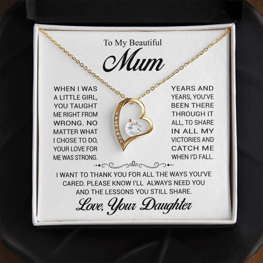To My Beautiful Mum