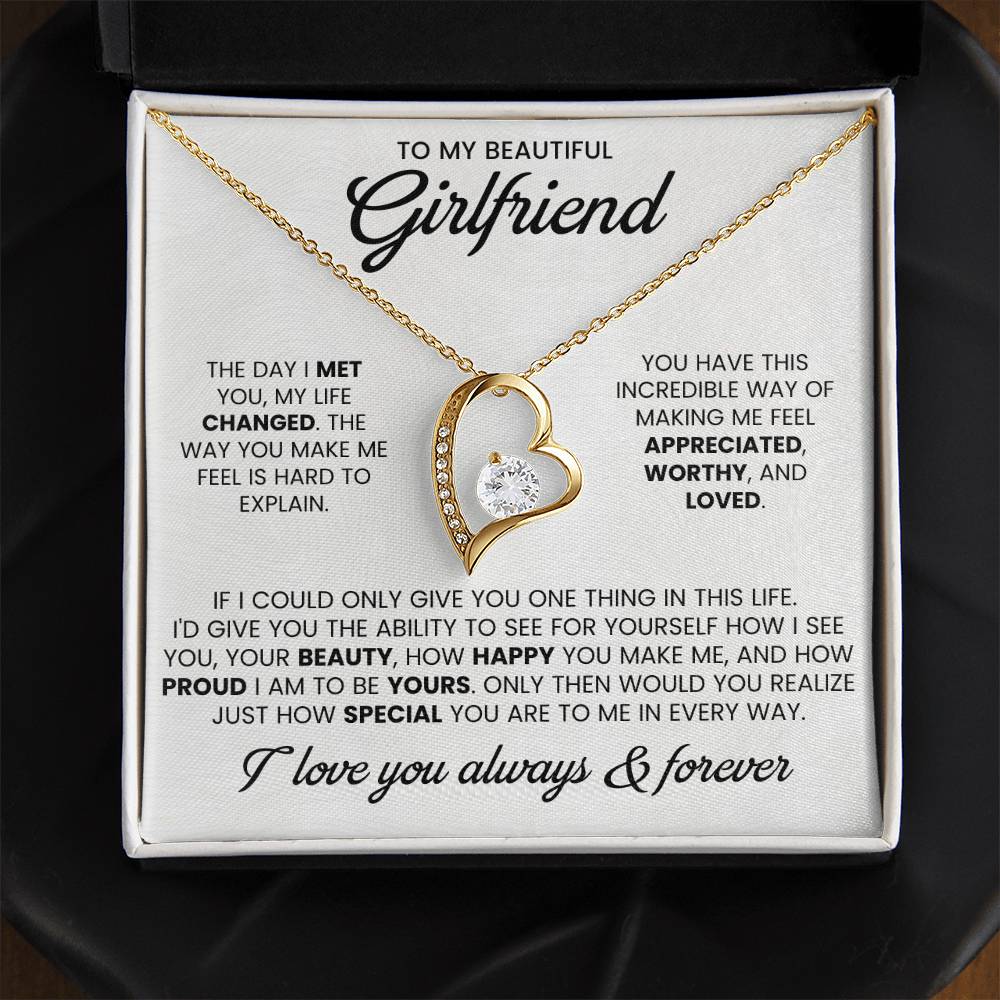 TO MY BEAUTIFUL GIRLFRIEND