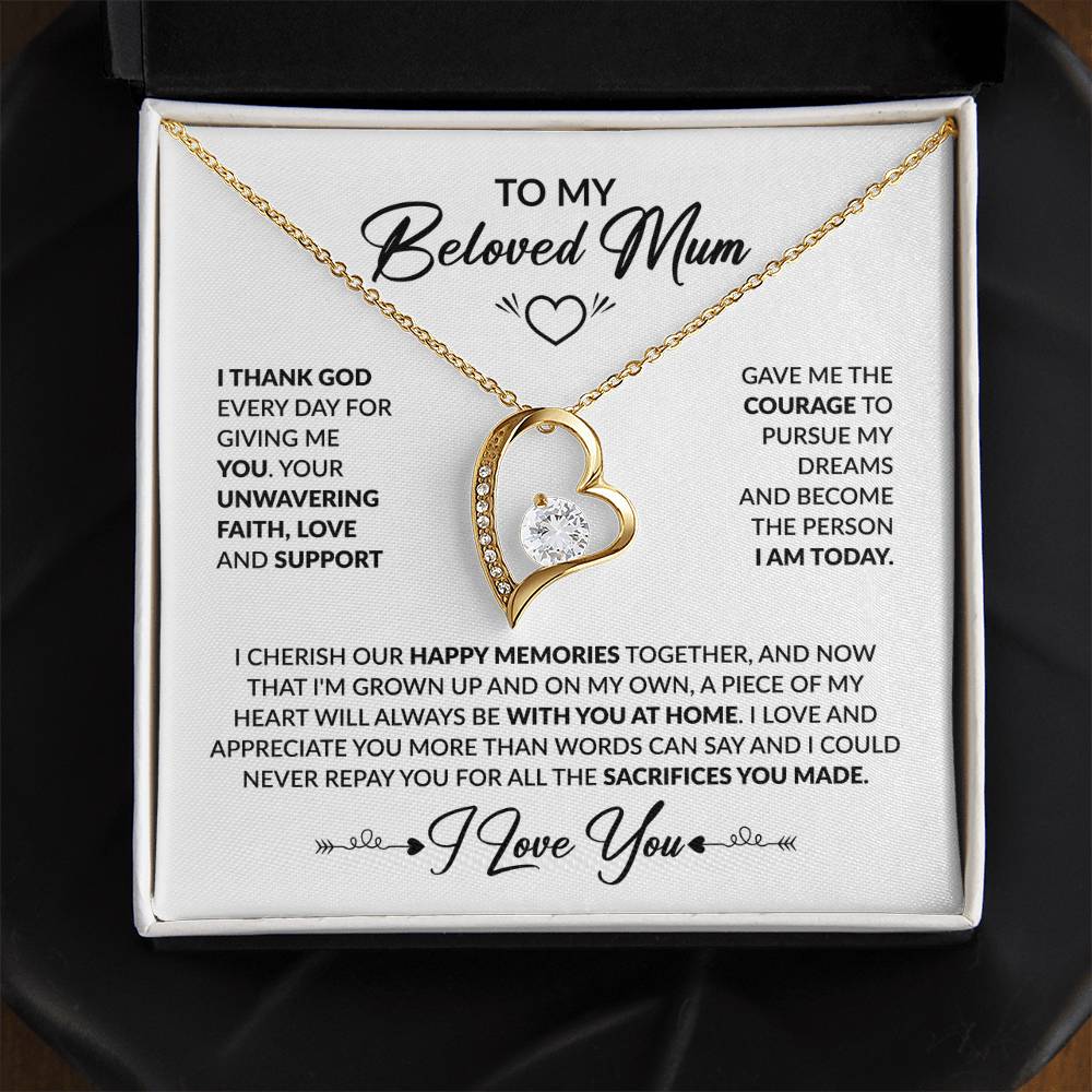 To My Beloved Mum