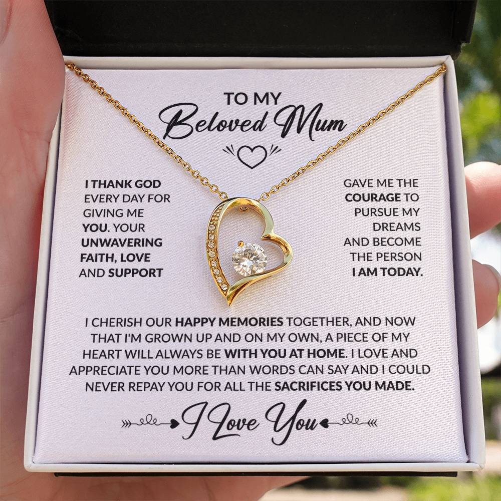 To My Beloved Mum