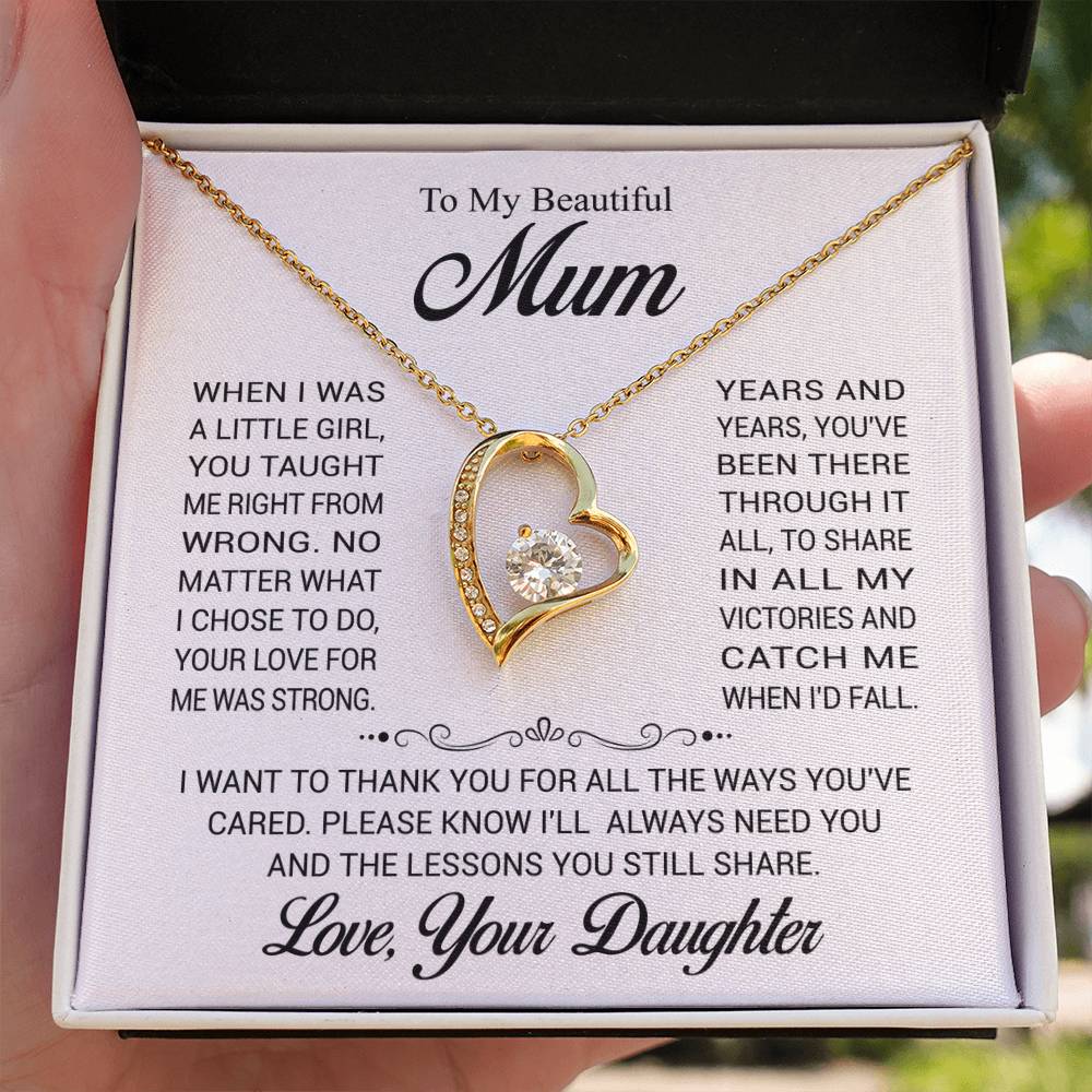 To My Beautiful Mum