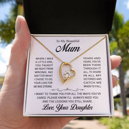 To My Beautiful Mum