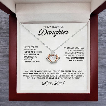 Crown Pendant Necklace
